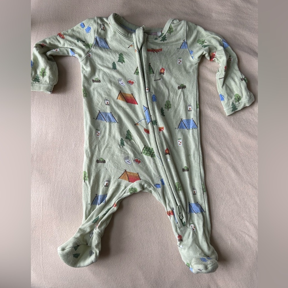 Angel Dear Camping Print One Piece